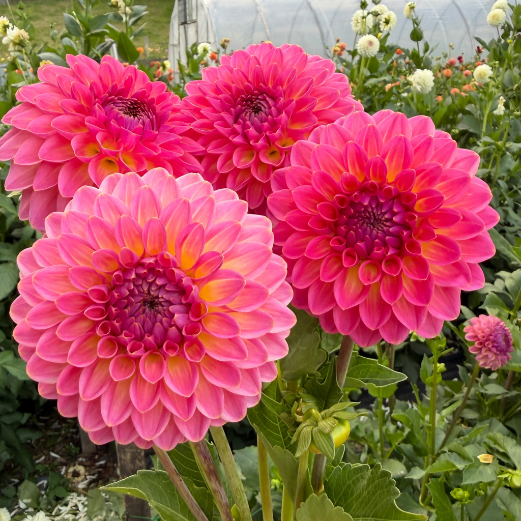 Dahlia tuber - Pink Suffusion